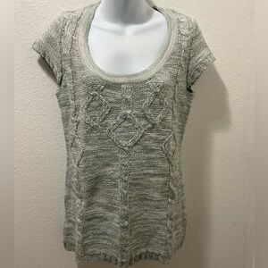 Slimmer women's Y2K grey knit top size M